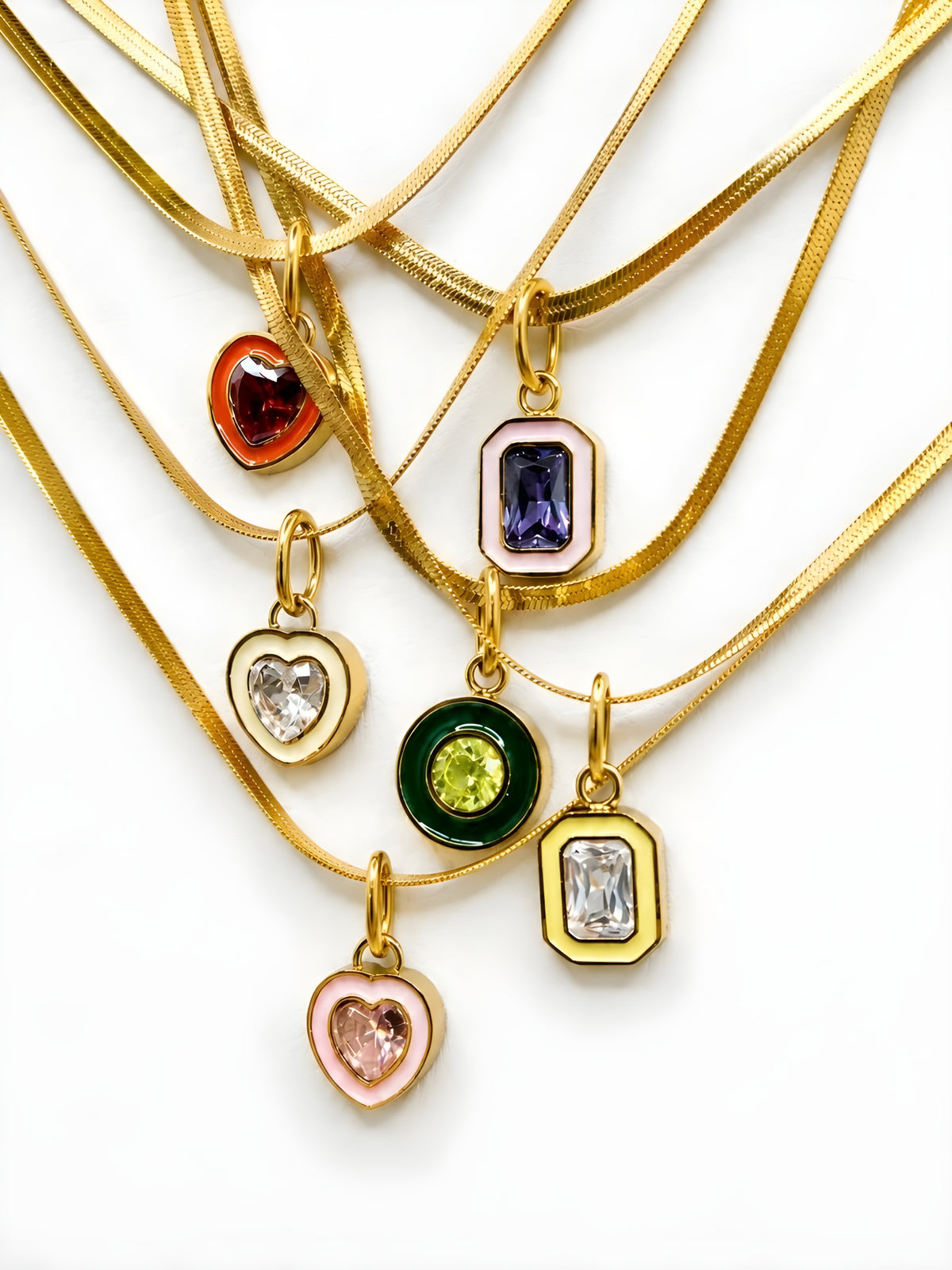 Dainty Gem Necklace 5954